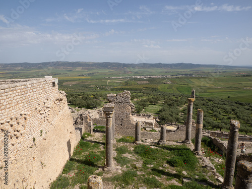 Ciudad romana de Dougga, en Túnez, África