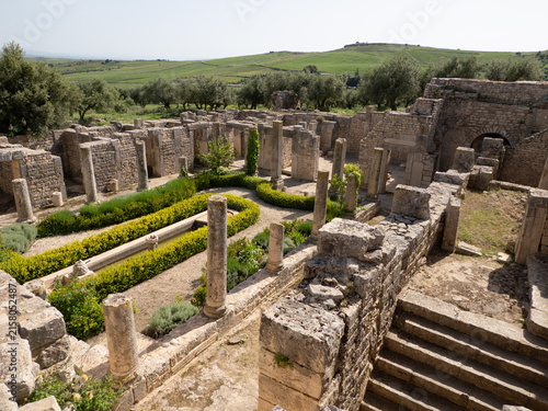 Ciudad romana de Dougga, en Túnez, África