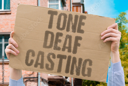 Bild auf Leinwand "Tone Deaf Casting" Remake ignores cultural context and nuance of source material