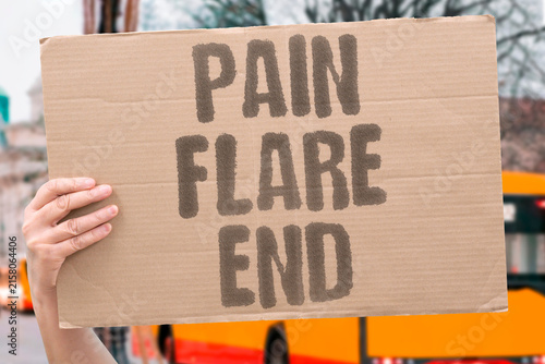 Obraz na plátně "Pain Flare End" I keep waiting for this episode to finish