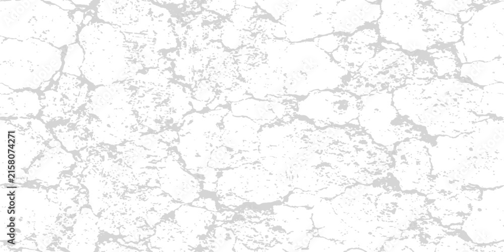 Fototapeta premium Cracked white cement surface with subtle grey lines during bright daylight for abstract backgrounds
