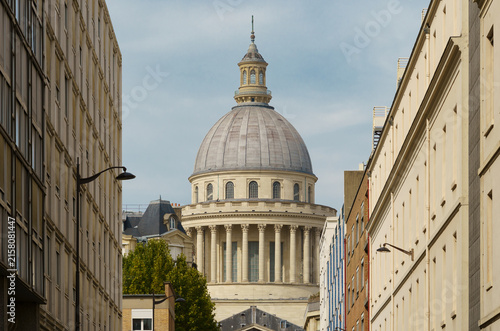 Le dôme du Panthéon, Paris, France