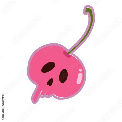Cute Cherry  Pink Halloween