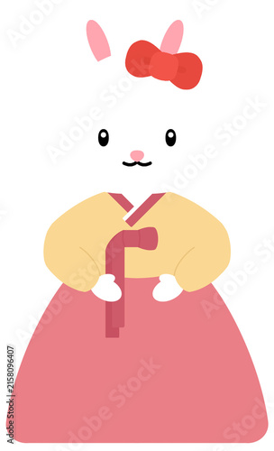 hanbok rabbit