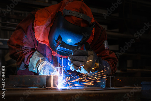 welder at work