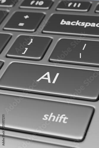 Computer keyboard with the text 
