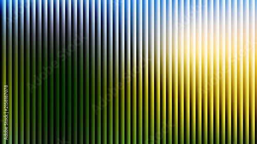 Green Blue and Gold Vertical Stripes Background – Abstract Fractal Gradient Texture Design