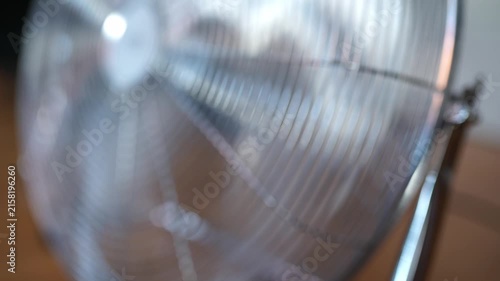 large fan close-up
