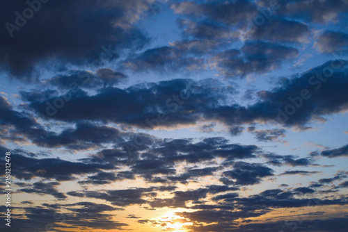 Dramatic Sky at Sunset