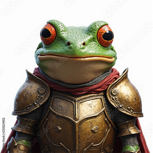 Medieval frog knight