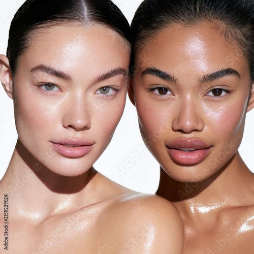 Glowing Skin Close-Up Beauty