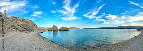 Fotografie Strand Beriknica/ Life on Mars Trail - Island Pag/ Croatia