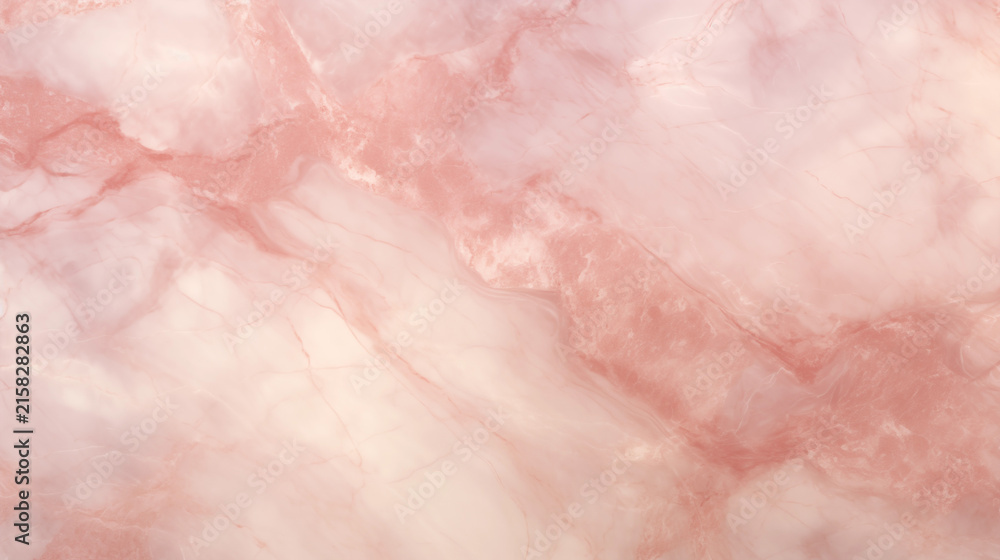 Fototapeta premium Soft Pink Luxury Marble Texture for Elegant Feature Walls, Boutique Interiors and Decorative Surfaces