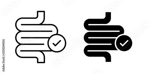 Gut icon collection for UX