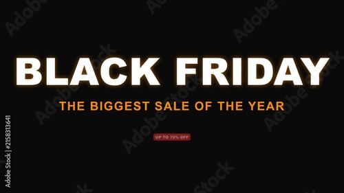 Black Friday Sale Wave Transition with Dynamic Discount Typography