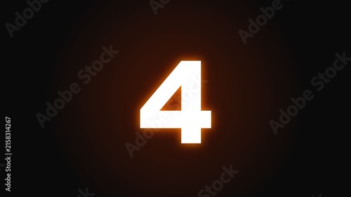 Black Friday Sale Countdown Animation with Discount