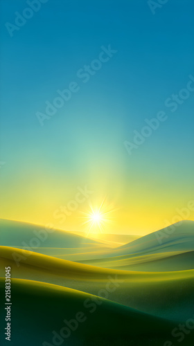 abstract sunrise background