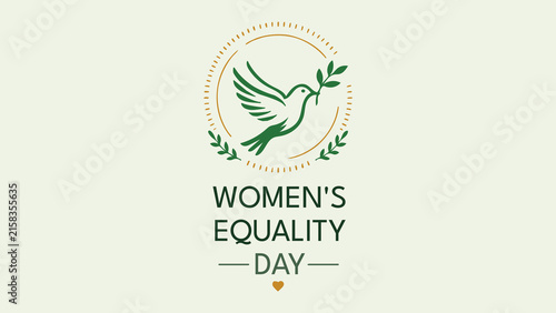 Womens Equality Day Peace Dove Poster