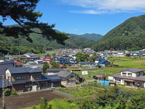 Photography village in the mountains