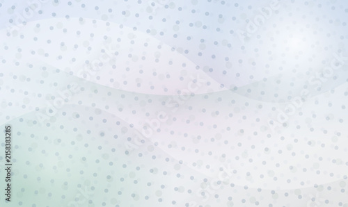 White Soft Wavy Halftone Dot Pattern Abstract Light Technology Background Banner