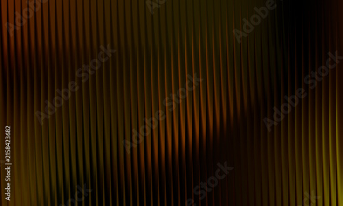 Abstract dark background with glowing vertical orange and gold motion blur lines
