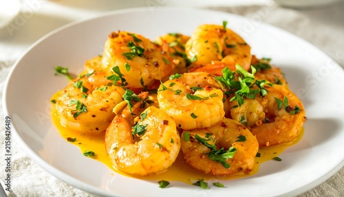 Delicious cheesy cauliflower bites on white plate.