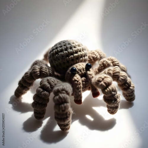 cute crochet tarantula chipmunk plush