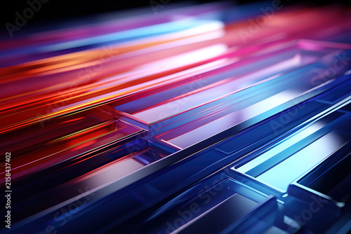 Futuristic Tech Abstract Background with High-Tech Elements and Ultra-Modern Aesthetics