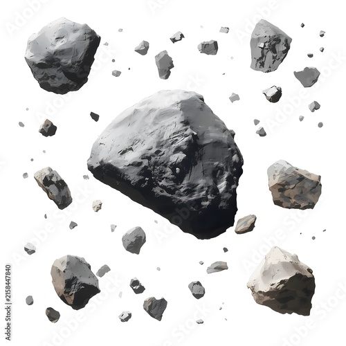 black and white stones