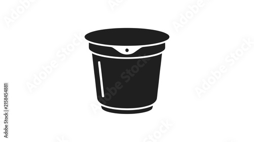 Yogurt Cup Icon Vector Illustration