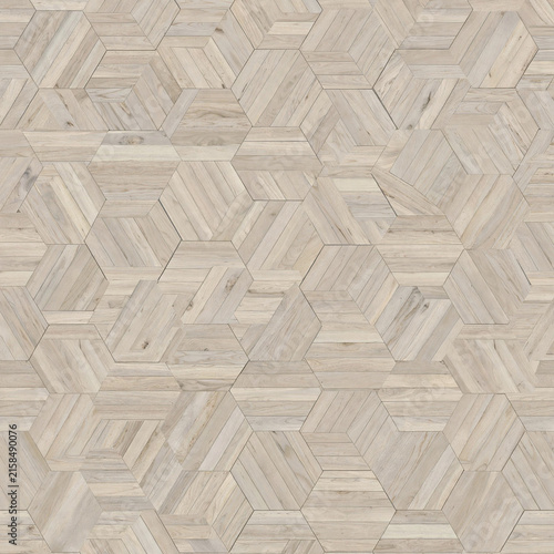 Pale Light Ash Wood Flooring Planks Seamless Texture Map