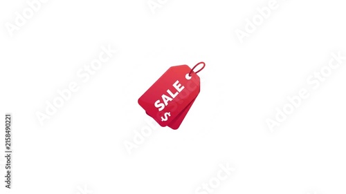 Shopping and E-commerce Finance Icons on a white background. Retail receipt, sale tag and mobile payment icons on a white background. Colorful Retail Finance Icons on a white background. Business icon