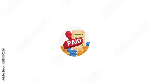 Shopping and E-commerce Finance Icons on a white background. Retail receipt, sale tag and mobile payment icons on a white background. Colorful Retail Finance Icons on a white background. Business icon