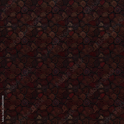 Dark Red Organic Camouflage Anti-Recognition Texture