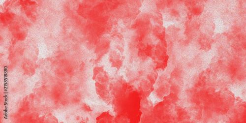 Red watercolor texture background, abstract crimson paint splash on white paper, artistic wash effect for creative design projects