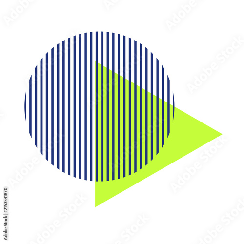 Abstract Geometric Play Icon