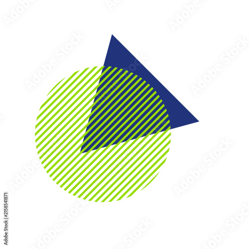 Abstract Geometric Shapes Background