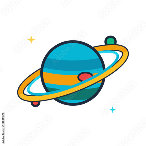 Astronomy Solar System Planet Orbit Space Science Vector