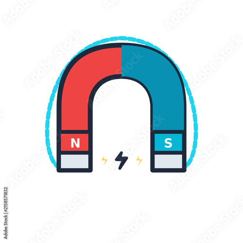 Physics Horseshoe Magnet Magnetic Field Force Vector