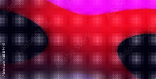 Red magenta halftone gradient dots abstract screen background