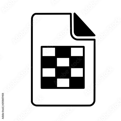 Document file icon. Collection with outline style. File document sign. Symbol for paper, report, form, article and document management interface design. Vector illustration.