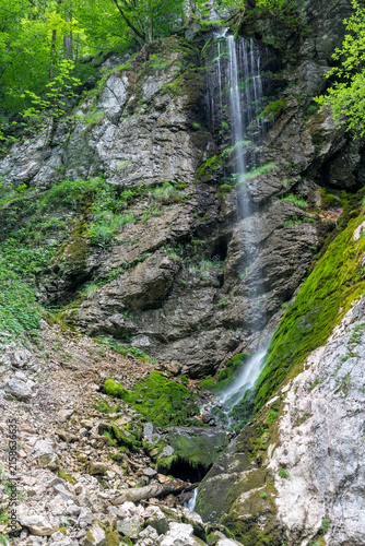 Wasserfall im Hartelsgraben, Nationalpark Gesäuse, Steiermark