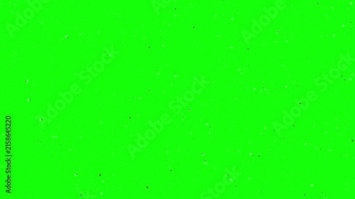 Horizontal flying through the stars in a deep emerald nebula, abstract cosmic voyage in 4K. Futuristic and psychedelic space travel toward an unknown galaxy on green screen.
