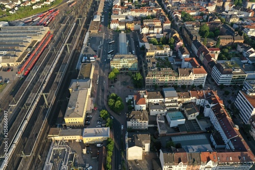 Fulda aus der Luft – Panorama der historischen Innenstadt und Umgebung
