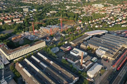 Fulda aus der Luft – Panorama der historischen Innenstadt und Umgebung