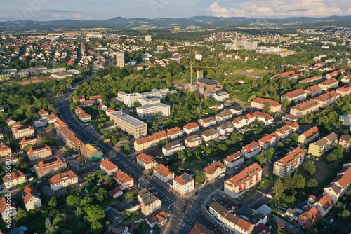 Fulda aus der Luft – Panorama der historischen Innenstadt und Umgebung