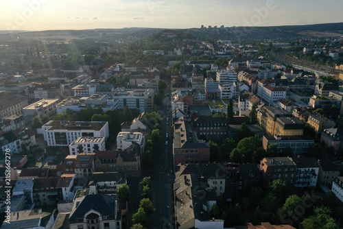 Luftbild von Fulda