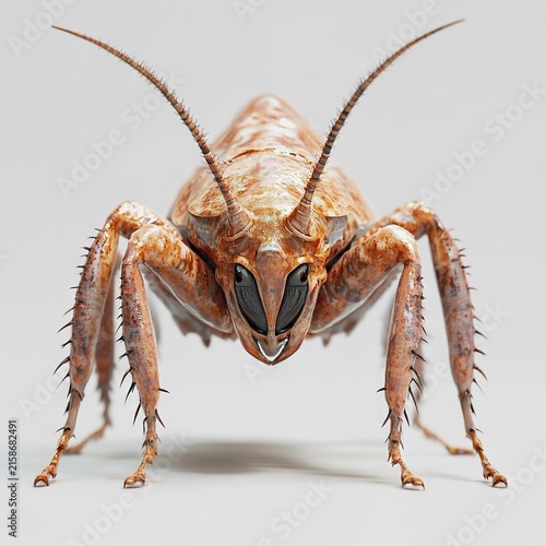 Photo of Cockroach Isolated on white background