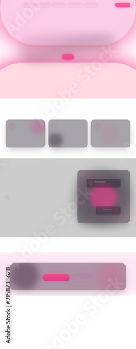 Modern Iridescent Gradient Blobs Collection for Branding and Web UI