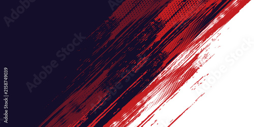 Abstract Rough Red Grunge Texture Design Background. Grunge halftone dots vector texture background. Border Frames. isolated white background,